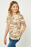 Classy in Camo girls top