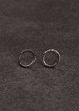 Circle Stud Earrings