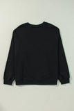 Plus Size Round Neck Long Sleeve Sweatshirt