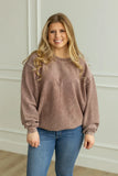 Corded Crew Sweatshirt- Pre-Order