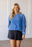 Corded Crew Sweatshirt- Pre-Order