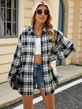 Plaid Button Up Long Sleeve Shirt