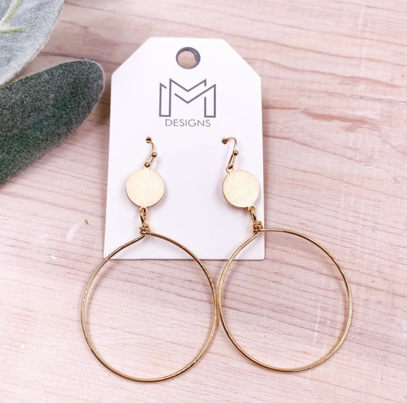 Alaina Earrings - Gold