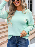 Round Neck Long Sleeve Sweater