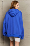 Full Size Drawstring Long Sleeve Hoodie