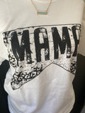 Mama Leopard Grunge Graphic Tee