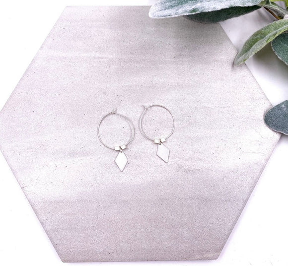 Marci Earrings - Silver