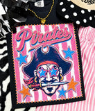 Pink Pirate Tee Shirt -Preorder