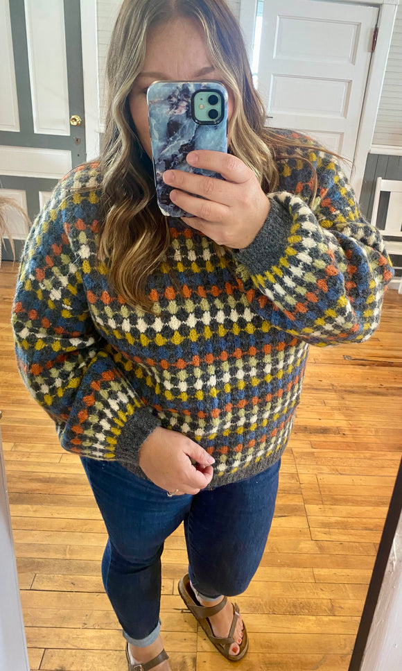 Colorful As Can Be sweater