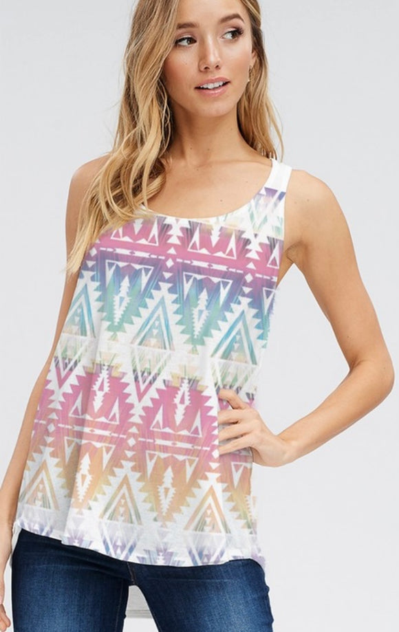 My True Colors aztec tank