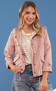 Bestie Jacket - Dusty Rose