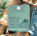 Dibs on the Farmer graphic tee