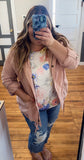 Bestie Jacket - Dusty Rose