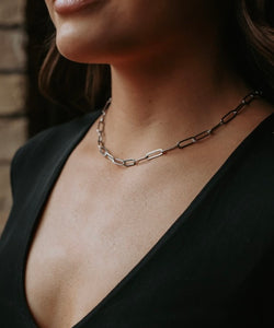 Paperclip Chain Necklace