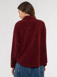 One Step Ahead Corduroy Jacket - Wine