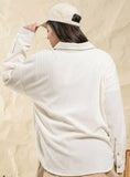 One Step Ahead Corduroy Jacket - Off White