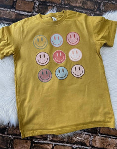 Smiley Face Collection kids tee