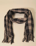 Checkered Plaid Pattern Scarf