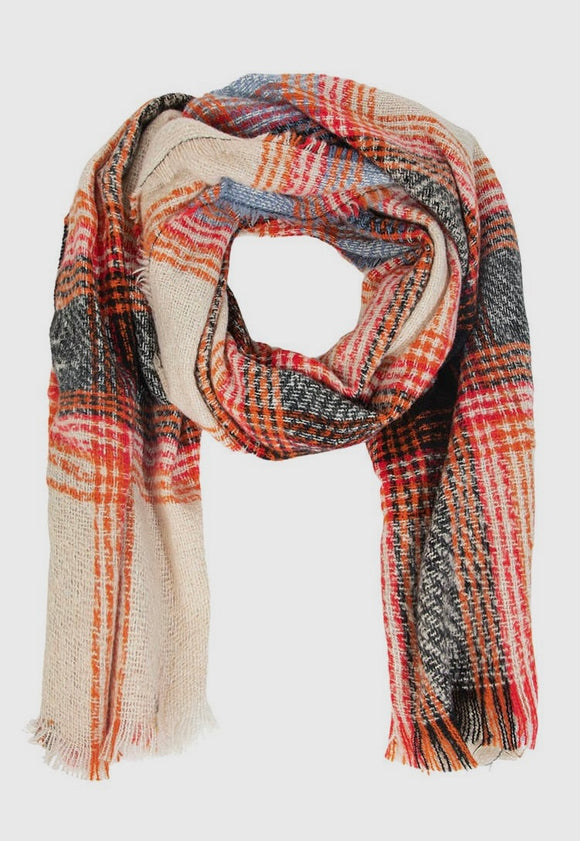 Multi Checkered Scarf