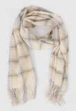 Plaid Fringe Winter Scarf - 2 Colors