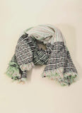 Striped Fray Scarf - 2 Colors