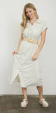 Breezy Boardwalk Midi Dress