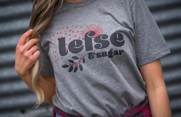 Lefse & Sugar graphic tee