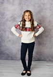 Kids Fair Isle Winter Holiday Sweater