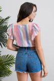 Feeling Fine striped top