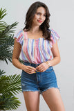 Feeling Fine striped top