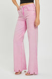 RISEN High Rise Wide Leg Jeans