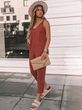 Full Size Scoop Neck Wide Strap Jumpsuit