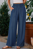 Wide Leg Pants with Pockets