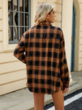 Plaid Button Up Long Sleeve Shirt