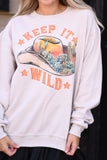 Keep It Wild Tee/Sweatshirt