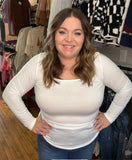 Classic Square Neck Top