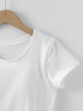 Round Neck Short Sleeve T-Shirt