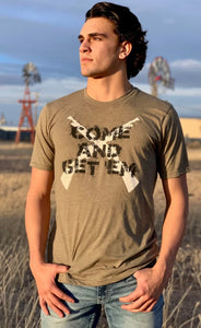 Come and Get ‘Em men’s tee