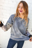 Tie Dye Aztec Color Block Raglan Out Seam Top (dropship)