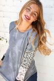 Tie Dye Aztec Color Block Raglan Out Seam Top (dropship)
