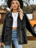 Dropped Shoulder Denim Jacket