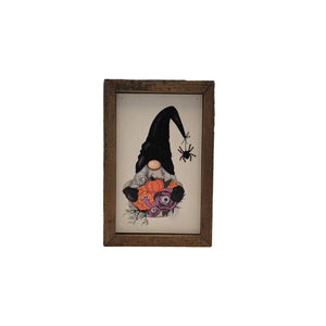 Halloween Gnome-Strange Things-6x4 sign