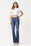 Vervet by Flying Monkey Luna Full Size High Rise Flare Jeans