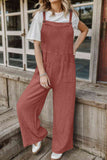 Full Size Wide Leg Front Pocket Jumpsuit