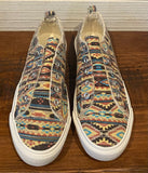 Corky's Pink Aztec slip-on shoe