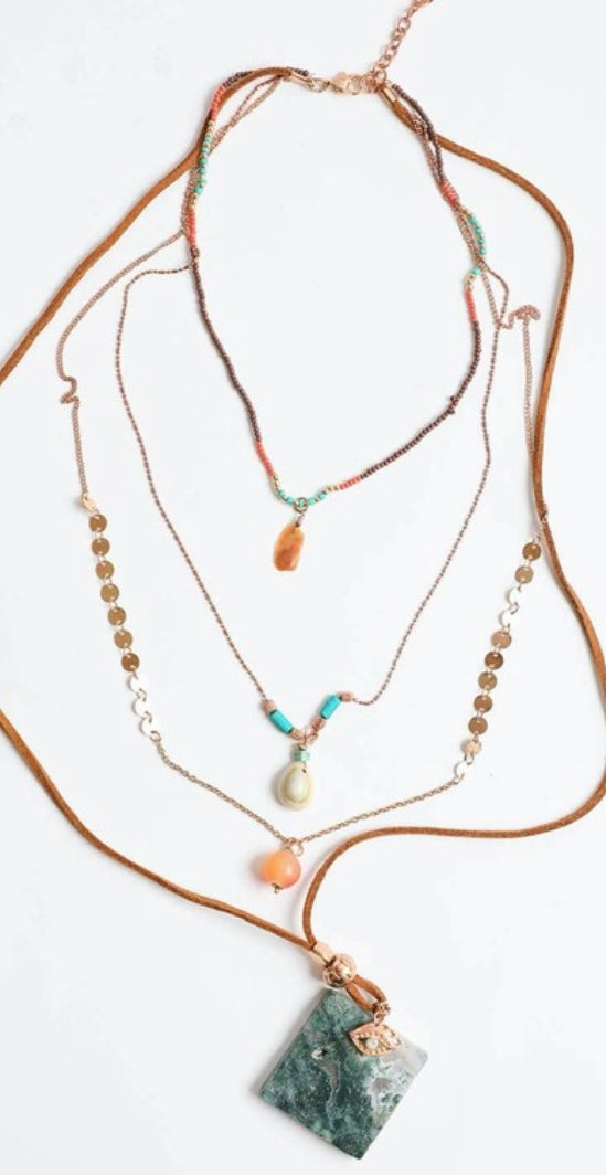 Shelly Layered Necklace