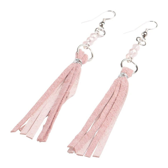 Blush Tassel Earring