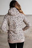 Leopard Print Long Sleeve Hoodie