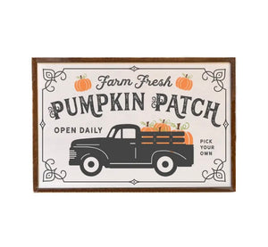 Pumpkin Patch 12x18 sign