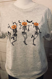 Dancing Skeletons graphic tee